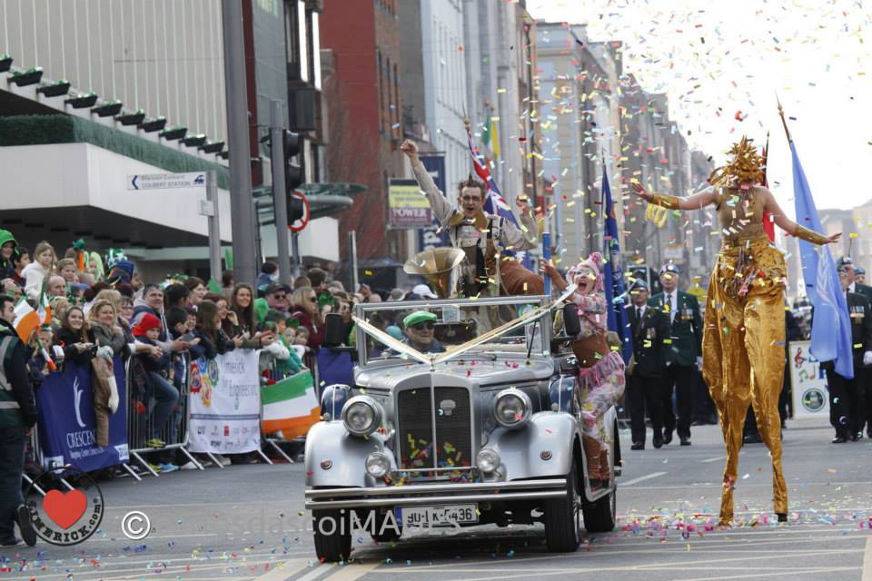 St Patricks Day Parade 2016 Grand Marshall