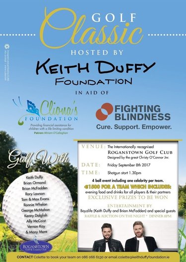 Keith Duffy Foundation Annual Golf Classic 2017