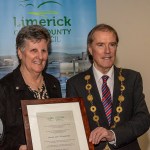 The 1973 Limerick Ladies Soccer team were honoured with  a civic reception commemorating their history-making achievements as Limerick's first ladies team. Picture: Olena Oleksienko/ilovelimerick