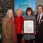The 1973 Limerick Ladies Soccer team were honoured with  a civic reception commemorating their history-making achievements as Limerick's first ladies team. Picture: Olena Oleksienko/ilovelimerick