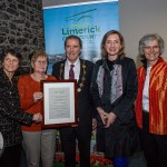 The 1973 Limerick Ladies Soccer team were honoured with  a civic reception commemorating their history-making achievements as Limerick's first ladies team. Picture: Olena Oleksienko/ilovelimerick
