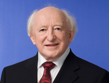 President Michael D Higgins