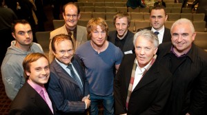 At the first Local Heroes meeting were Nigel Dugdale, John Loftus, Jerry Flannery and Noel Toolan, (Front), Mark Quinn, Aonghus McAnally, John McNamara, Tony Frawley and Padraic Kierans. (Back) Pic: Sean Curtin Press 22. At the first Local Heroes meeting were Nigel Dugdale, John Loftus, Jerry Flannery and Noel Toolan, (Front), Mark Quinn, Aonghus McAnally, John McNamara, Tony Frawley and Padraic Kierans. (Back) Pic: Sean Curtin Press 22.