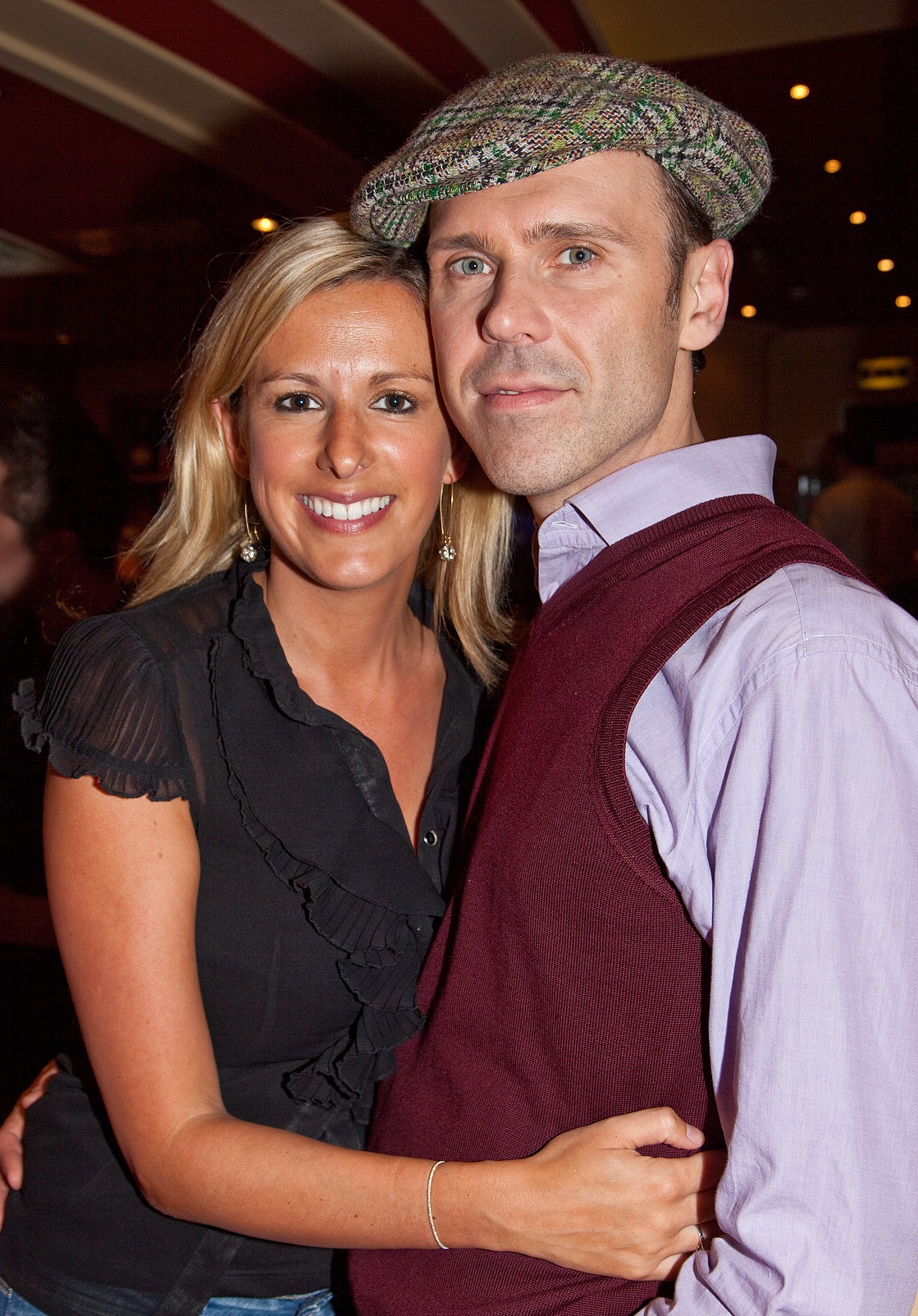 Richard with Laura Ryan of the Limerick Communications Office who produced the "Thats Limerick!" promo video. Photo by Dolf Patijn