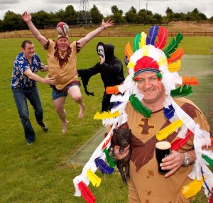 Limerick’s Pig n’ Porter Festival is celebrating its 12th year - Padraic O'Connor, Eugene O'Riordan, Gus Hogan along with former international rugby player Peter Clohessey. Picture Alan Place.