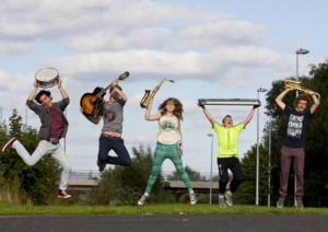 Limerick Jazz festival is back this September. Launching the festival recently were musicians Paul Breen, Emmett Ryan, Laura Ryan, Kieran Morrissy and Connor O'Brien. Picture: Alan Place