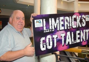 Organiser Mike O'Connor pictured at the launch of Limerick's Got Talent which is been held in the Limetree Theatre,Mary Immaculate College, starting on Tuesday 20th of August.