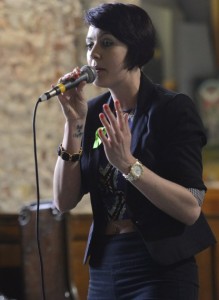 Limerick Singer, Songwriter, Rapper Rachy P performs her new single "Life's For Living." Photo by Caleb Purcell.