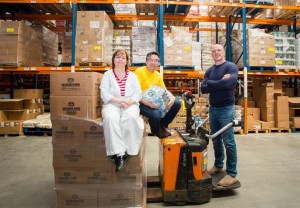 Ireland captain's on site visit to Pallas Food who will feed thousands during Special Olympics Games