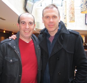 Managing Director from Elive, Seán Ryan with Richard Lynch.