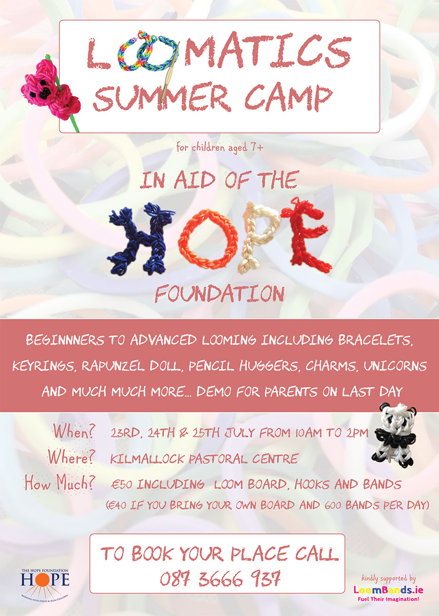 Join Loomatics for The Hope Foundation