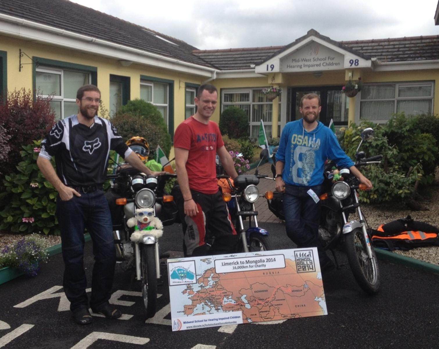 Limerick to Mongolia in aid of Mid-West School for the Hearing Impaired