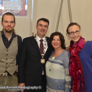 Limerick Craft Hub Launch - Fergus Grant Stevenson - Chairman, Joe Crowely, Kate Ramsey, Claire Jordon. Picture: Caleb Purcell