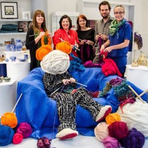 knit to their scarfs content
