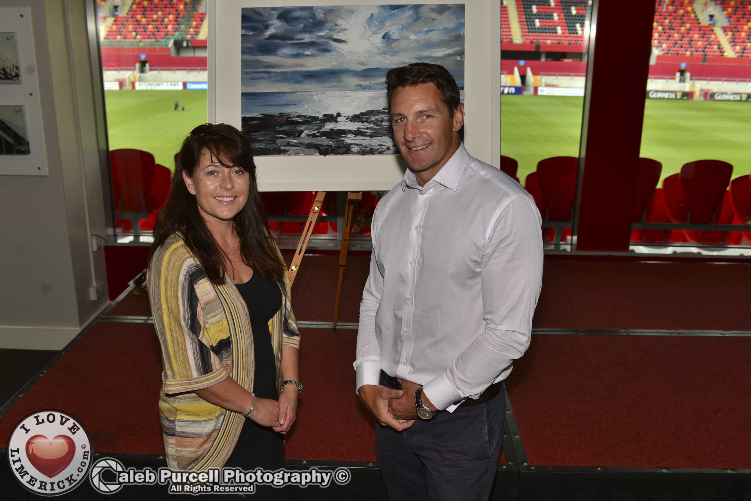 Ann Daly donates painting to Carer's Association