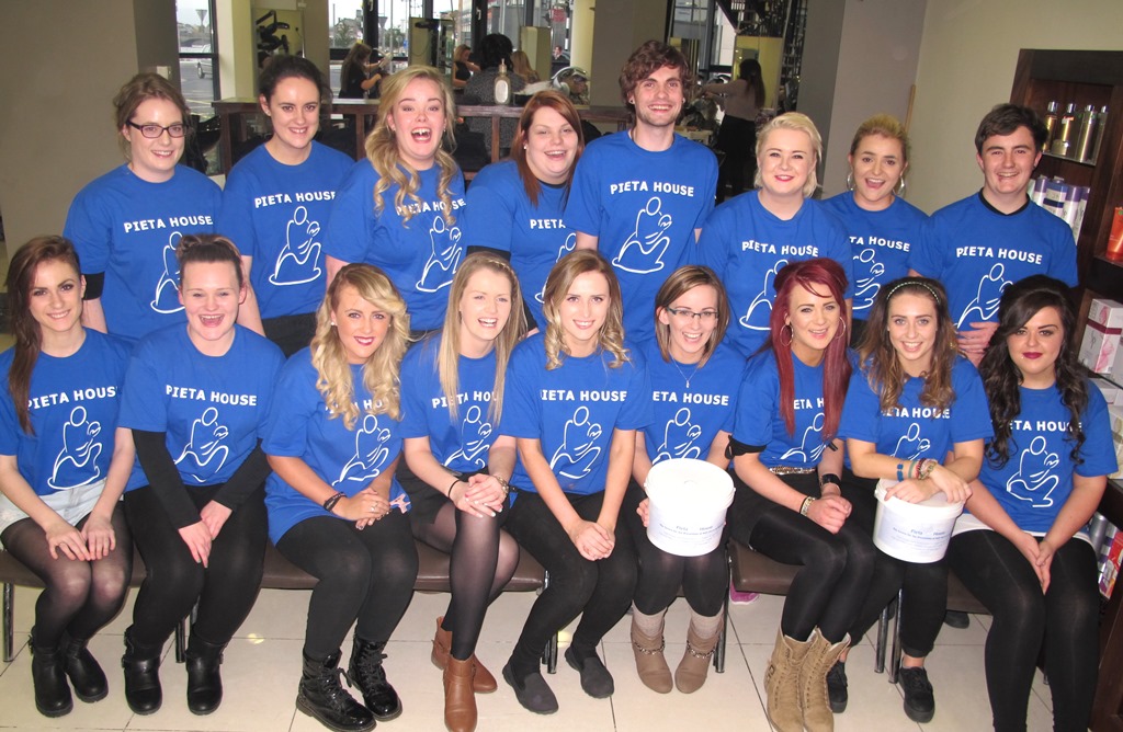 Blowdrys at Bellissimo for €5 in aid of Pieta house