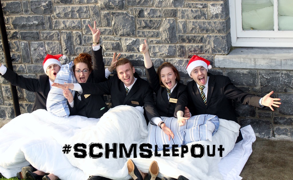 Shannon College of Hotel Management Sleep Out Challenge