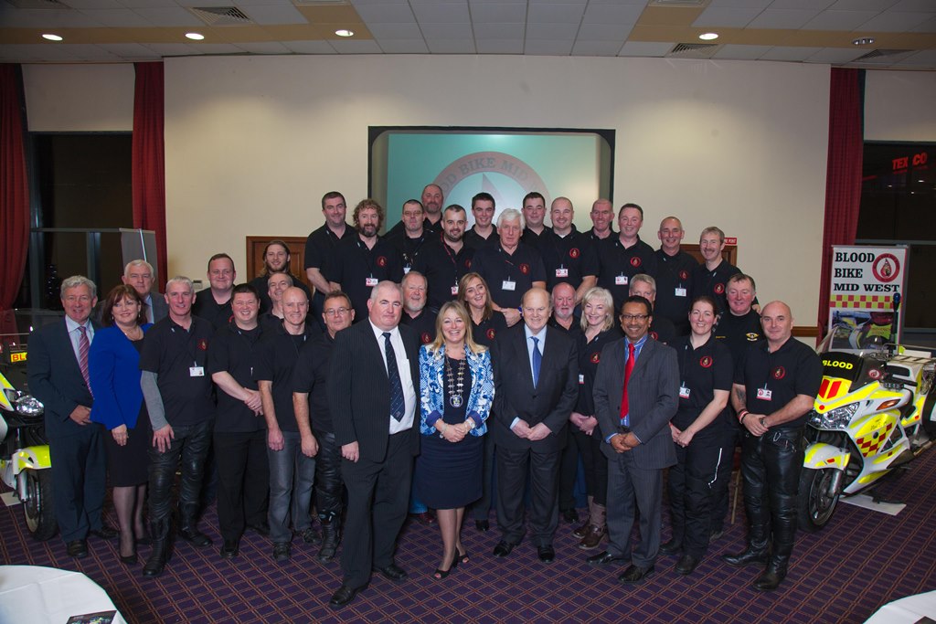 Blood Bike Mid-West officially launched by Michael Noonan
