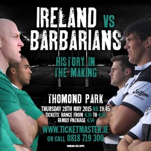 Ireland v Barbarians