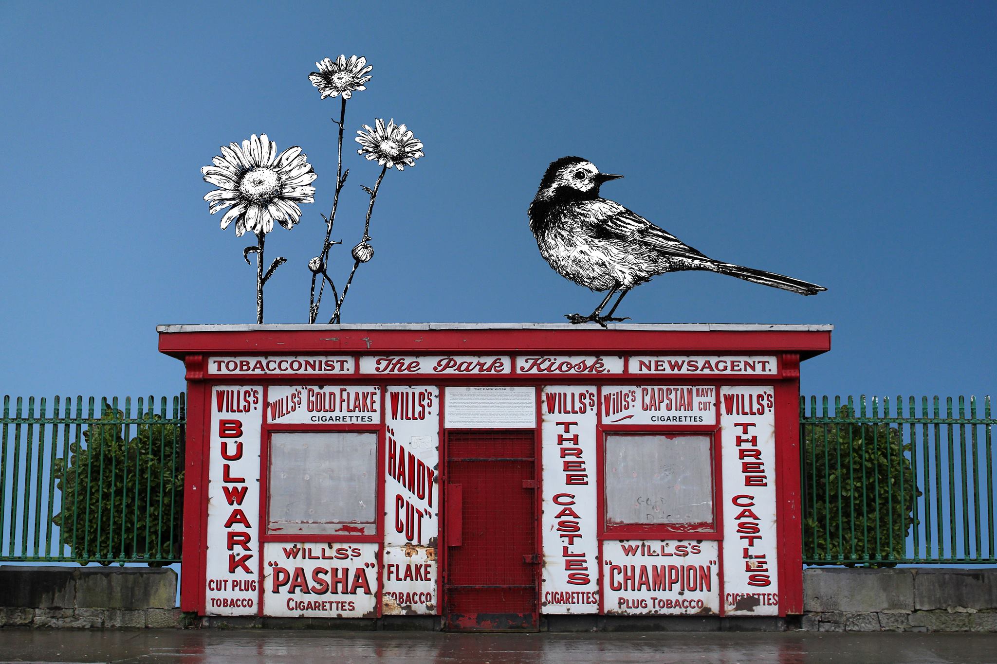 Wildroutes in The Park Kiosk – Nature in the City a Limerick National City of Culture Project