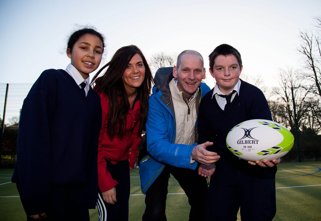 Catherine McAuley School students on the ball with new programme