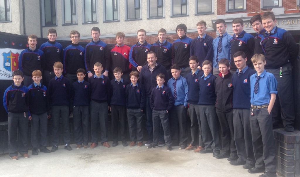 Conor Cusack visits St Munchins College