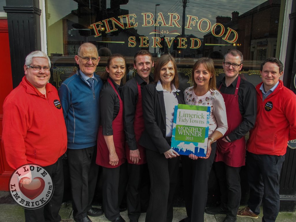 Bobby Byrnes win Limerick Tidy Towns Monthly Award for March 2015