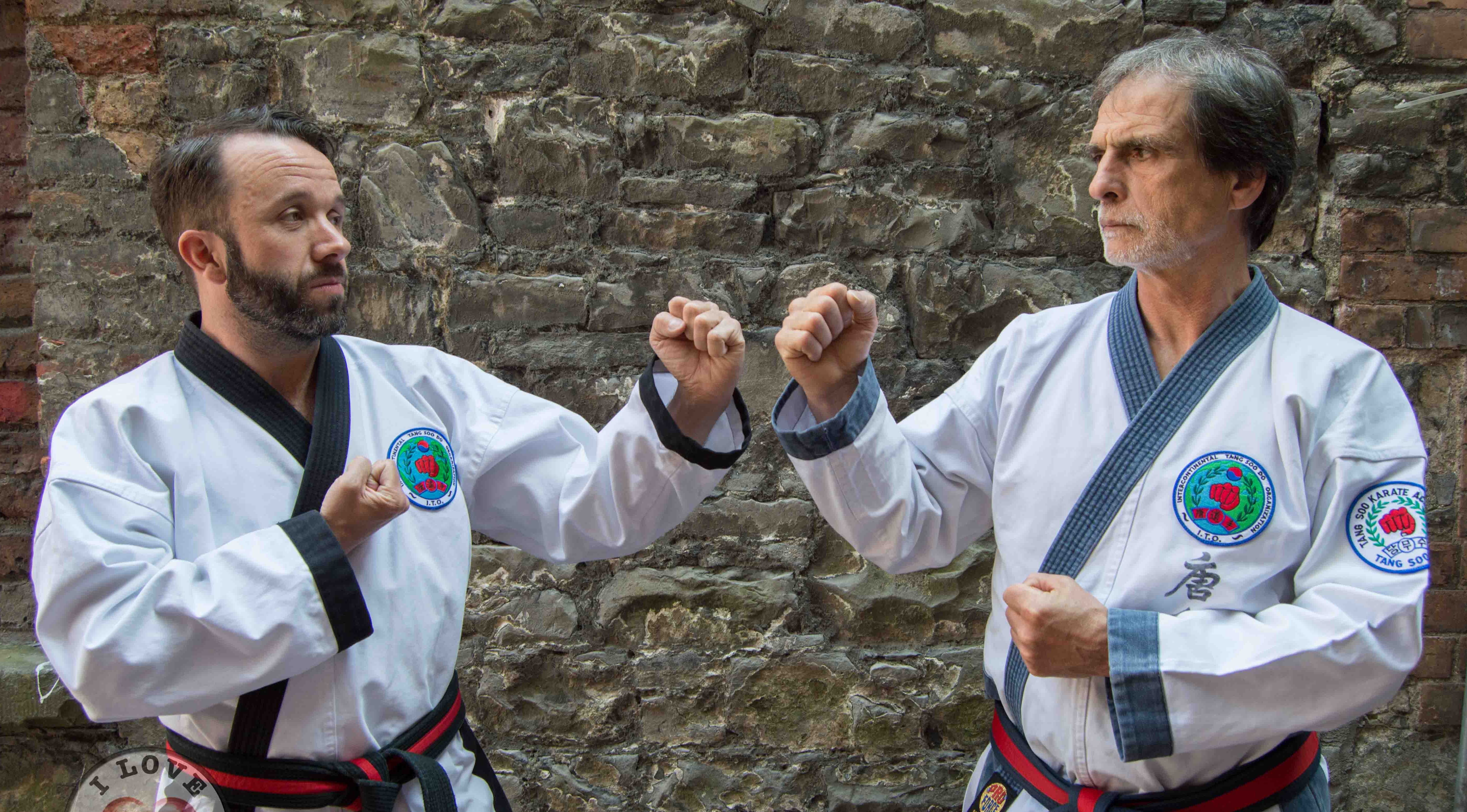 Grandmaster Dominik Giacobbe and Master Pat Forde