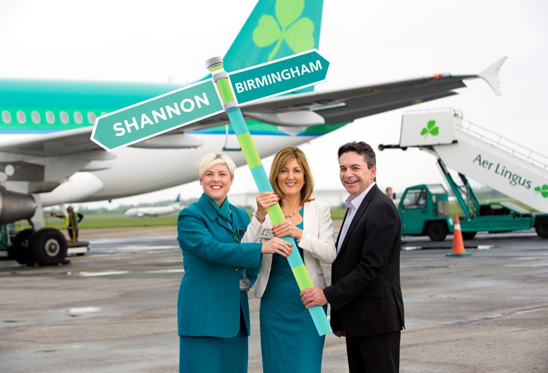 Shannon Birmingham Aer Lingus route summer into full swing at Shannon
