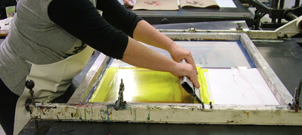 4 Week Silkscreen Course on Tuesdays from June 23