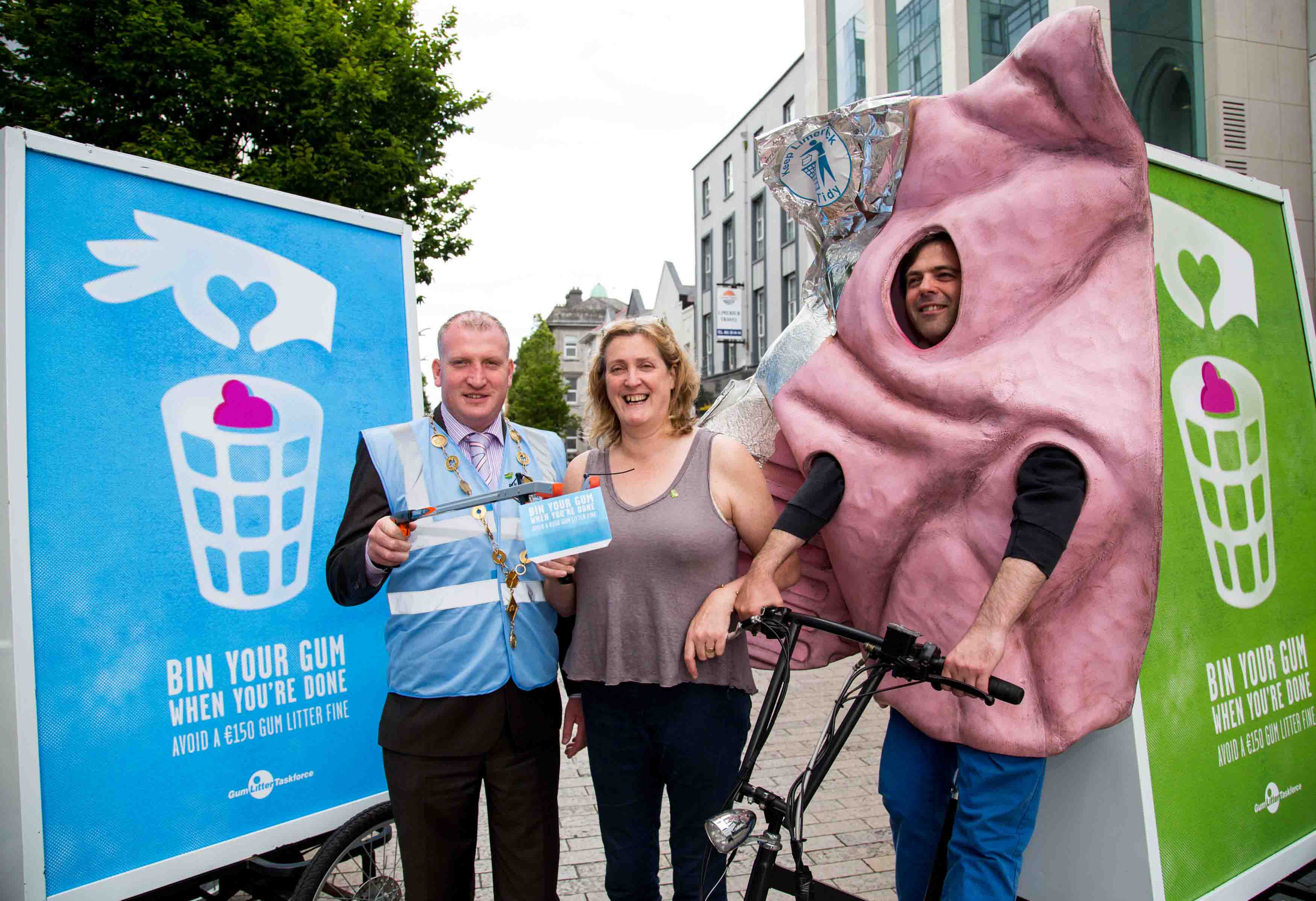 Limerick Gum Litter Taskforce launch this July