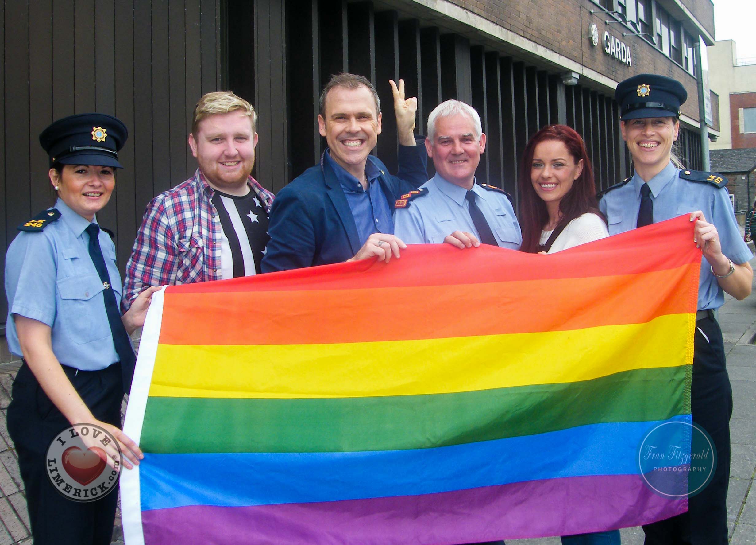 Limerick Garda station flies pride flag for equality