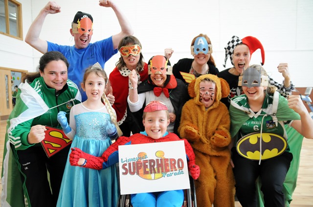 Super Hero Parade 2015 in aid of Mid West Spina Bifida August 23