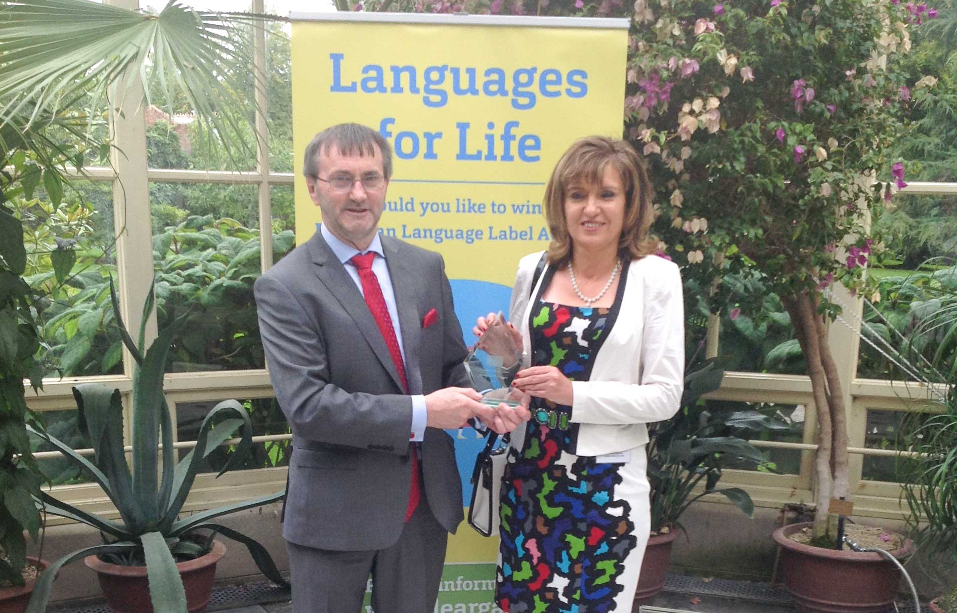 MIC lecturers receive European Language Label Award