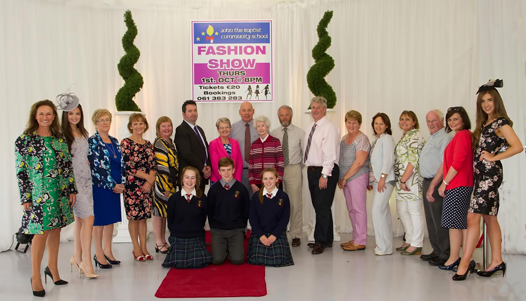 Gala fashion show at John the Baptist Community School Hospital