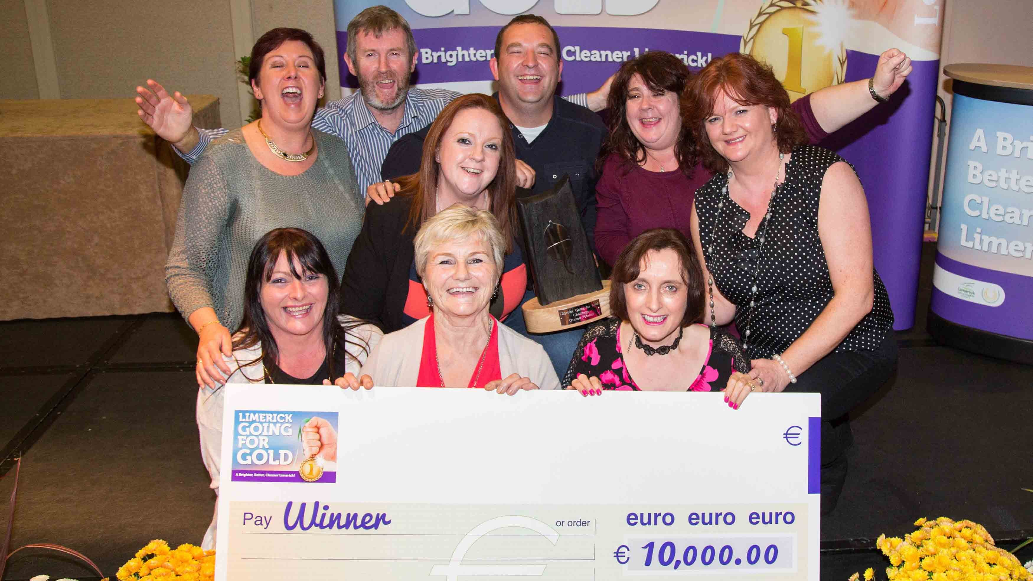 Castleconnell named as overall winner of the Limerick Going for Gold competition 2015