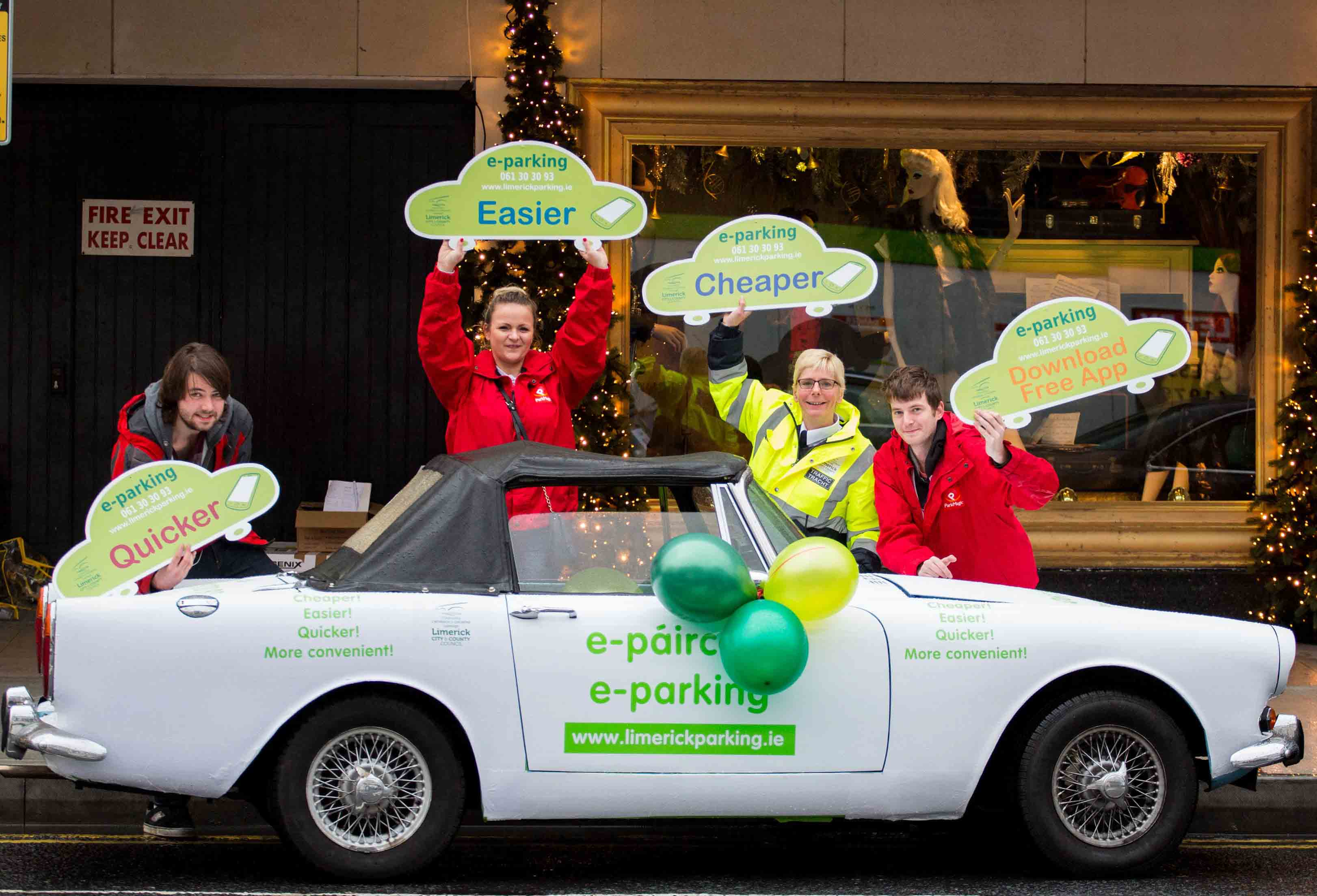 Limerick e-Parking launches in the city