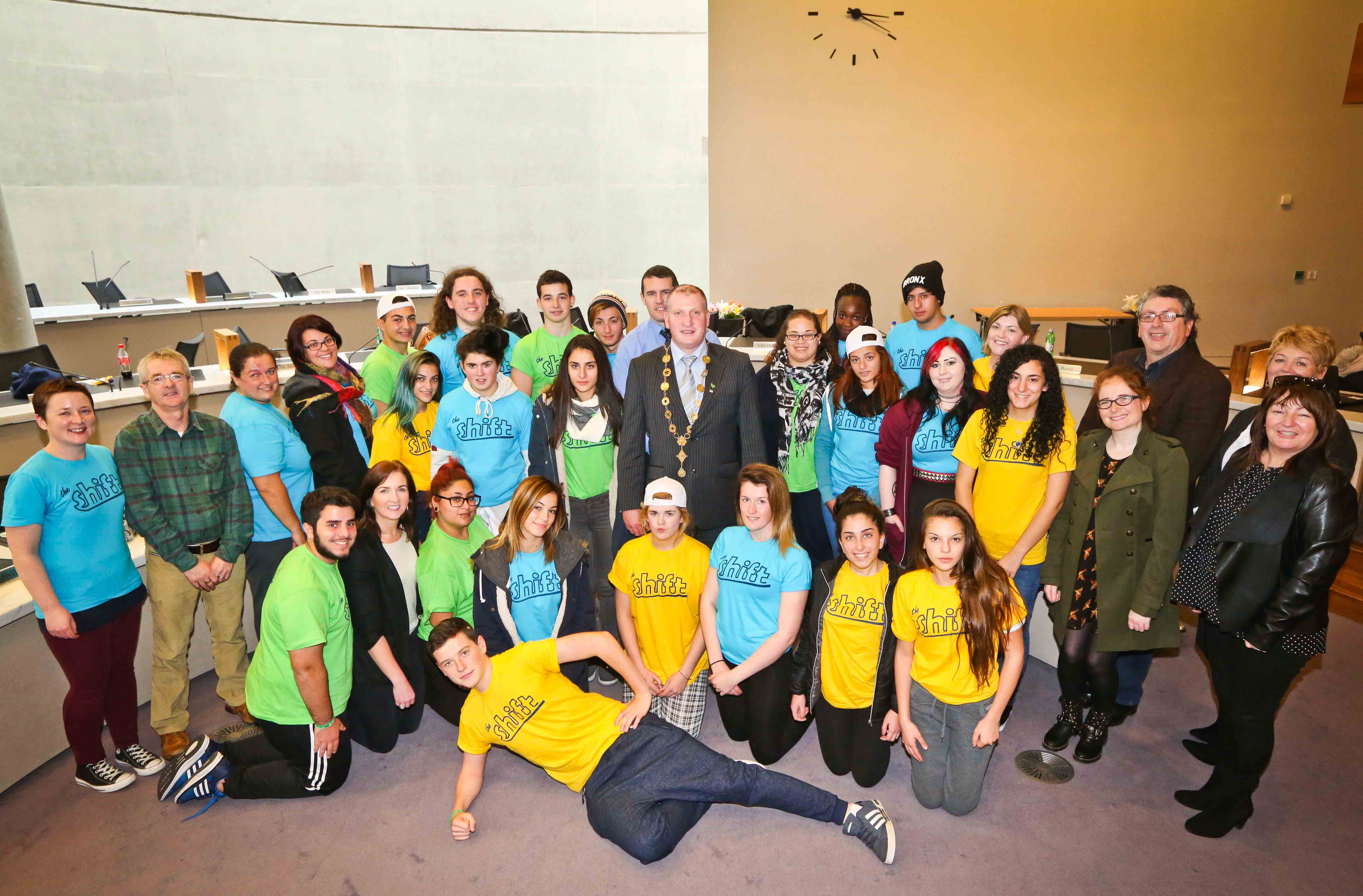 The Shift youth programme with Limerick Youth Service