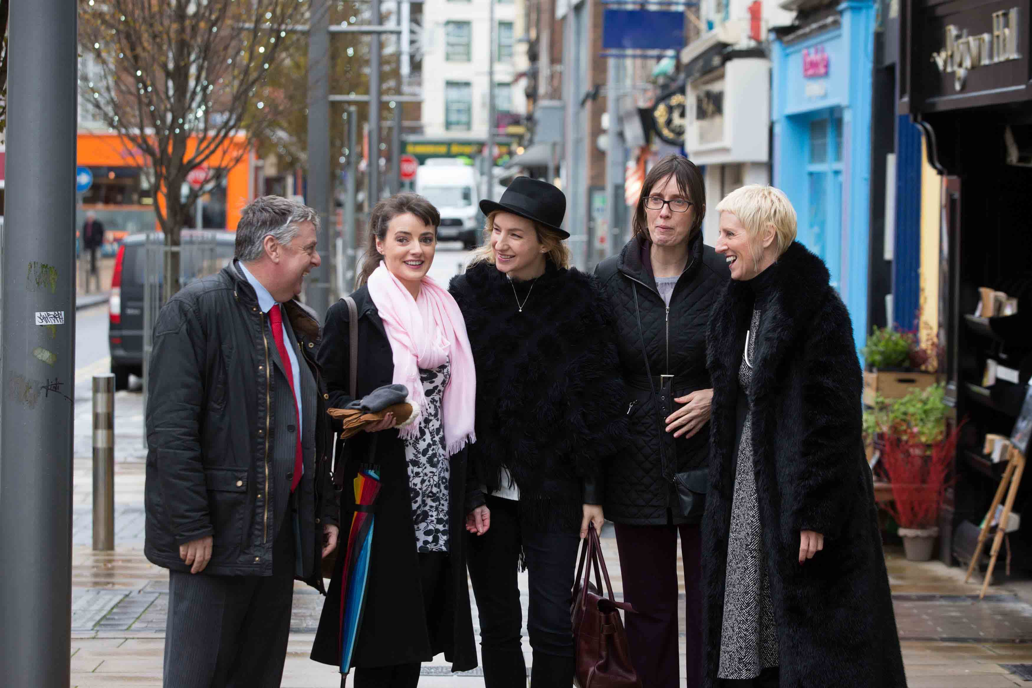 Limerick Festive Window Display for city fashion retailers
