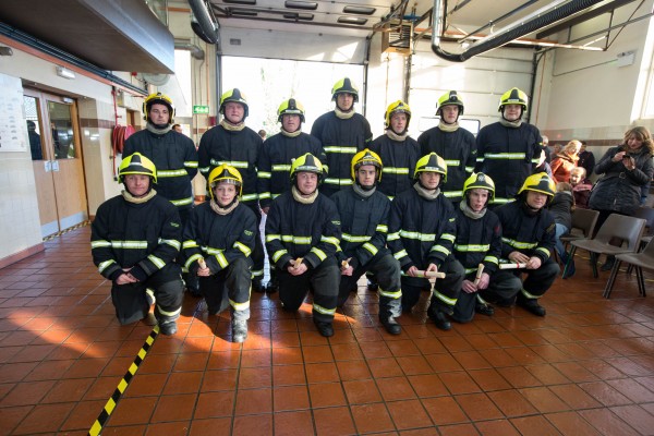 newly commissioned Firefighters