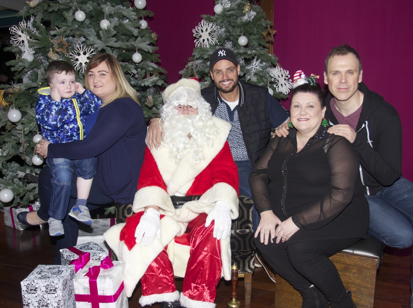 Keith Duffy visits St Munchins Community Centre