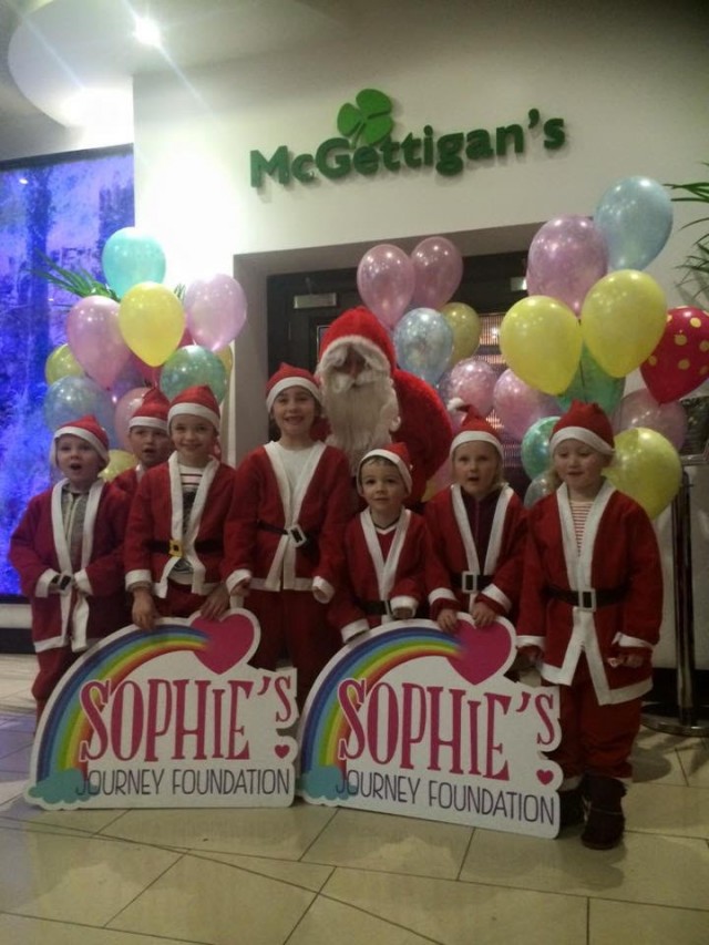 Sophies Journey Santa Visit 2015