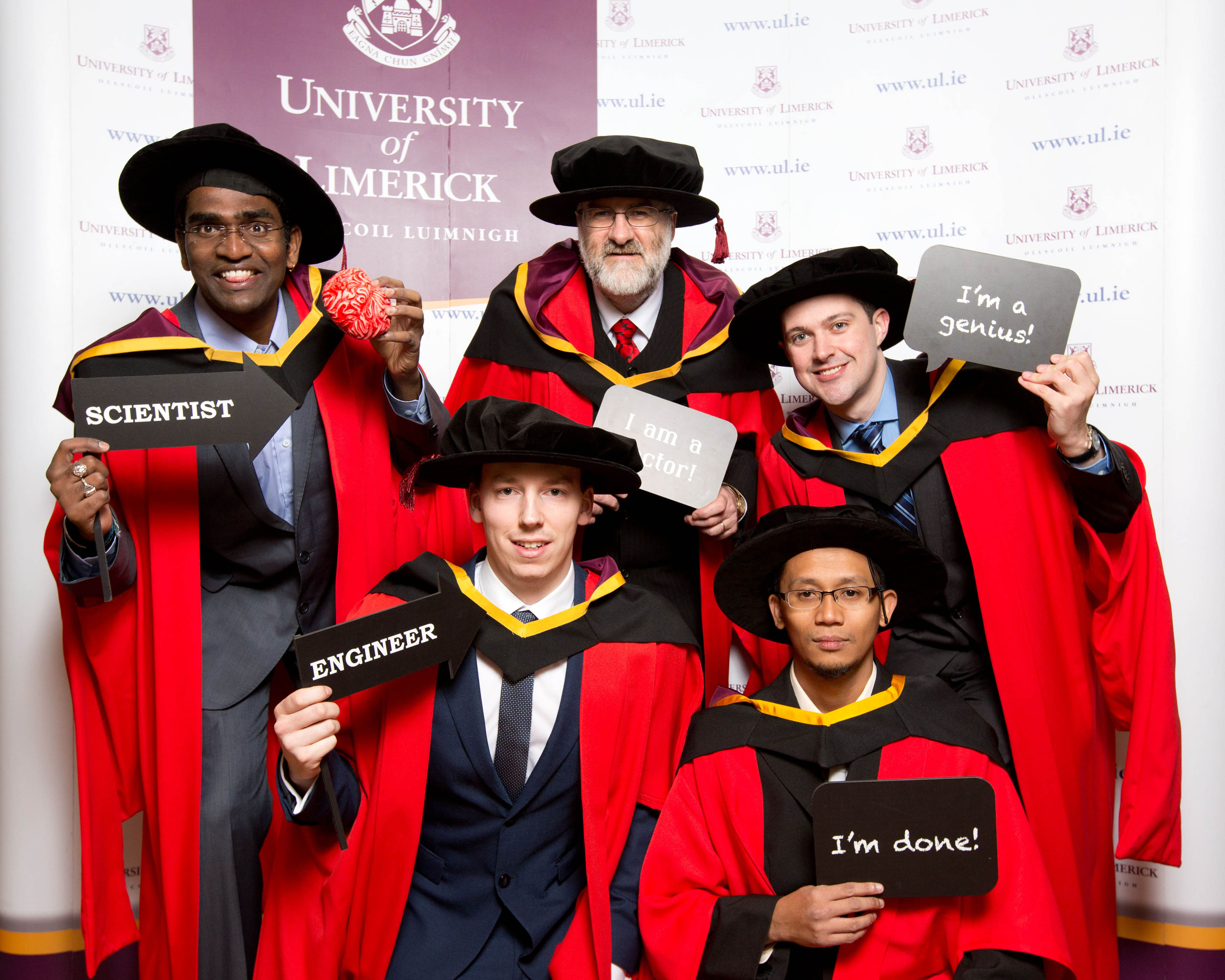 students graduate from the University of Limerick