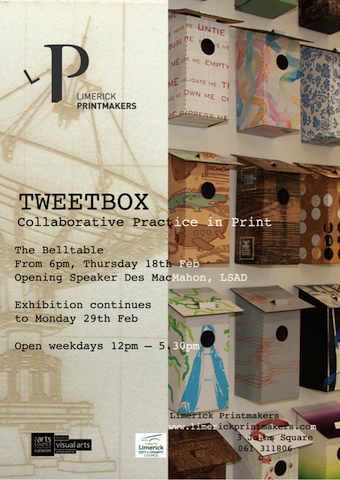 Limerick Printmakers in the Belltable