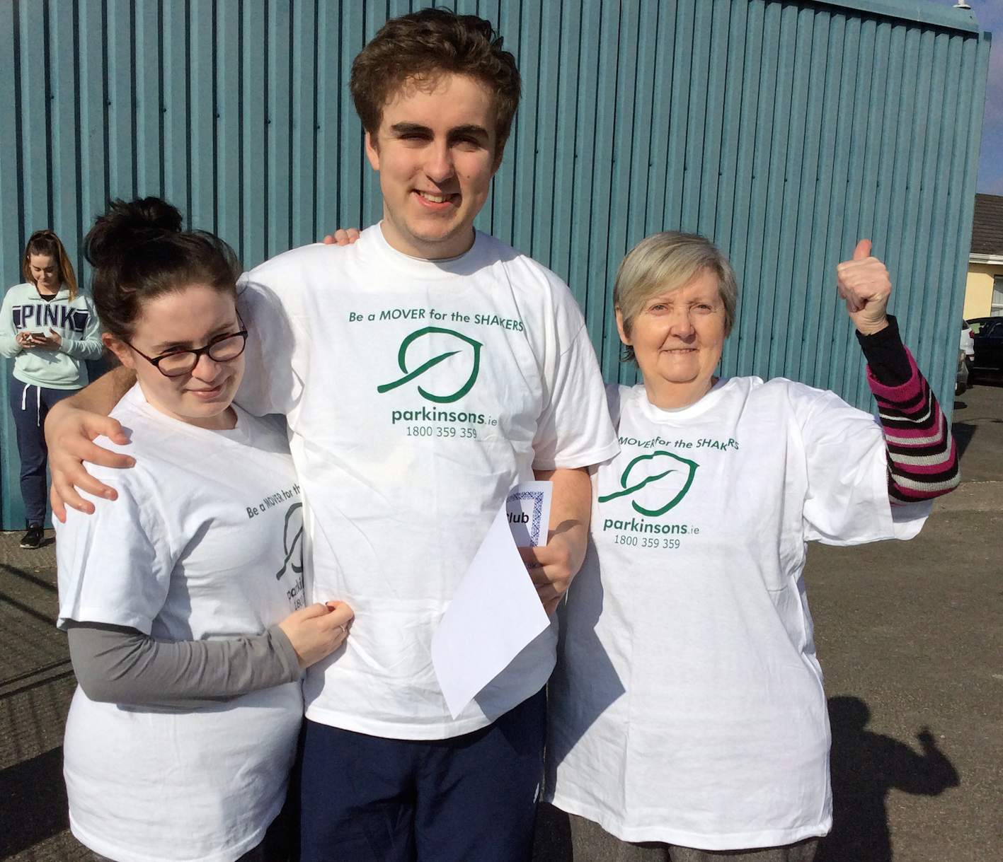 Ruairi Maddens Parkinsons Awareness parachute jump