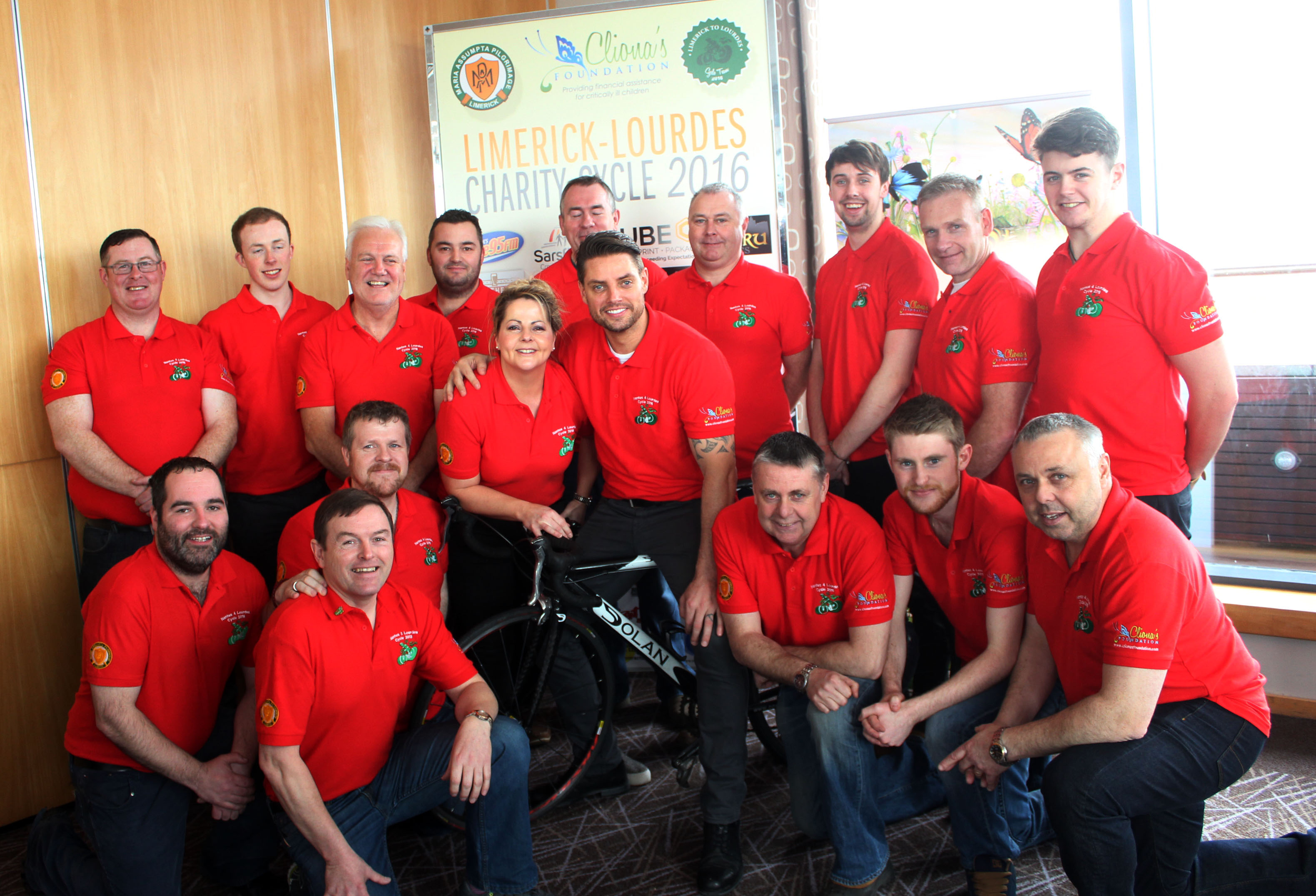 Lourdes Charity Cycle 2016