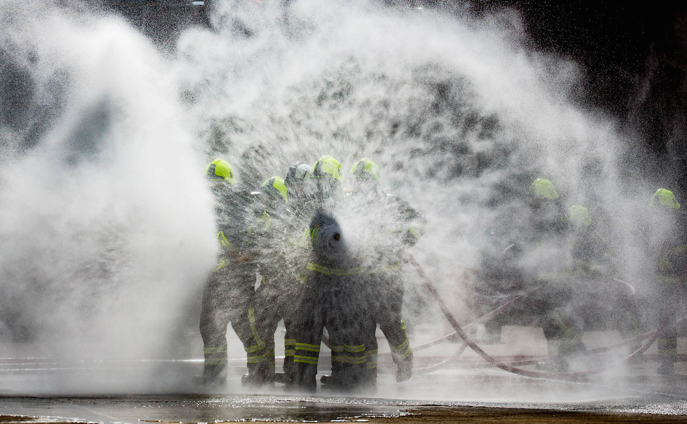Fire Fighters Passing Out parade