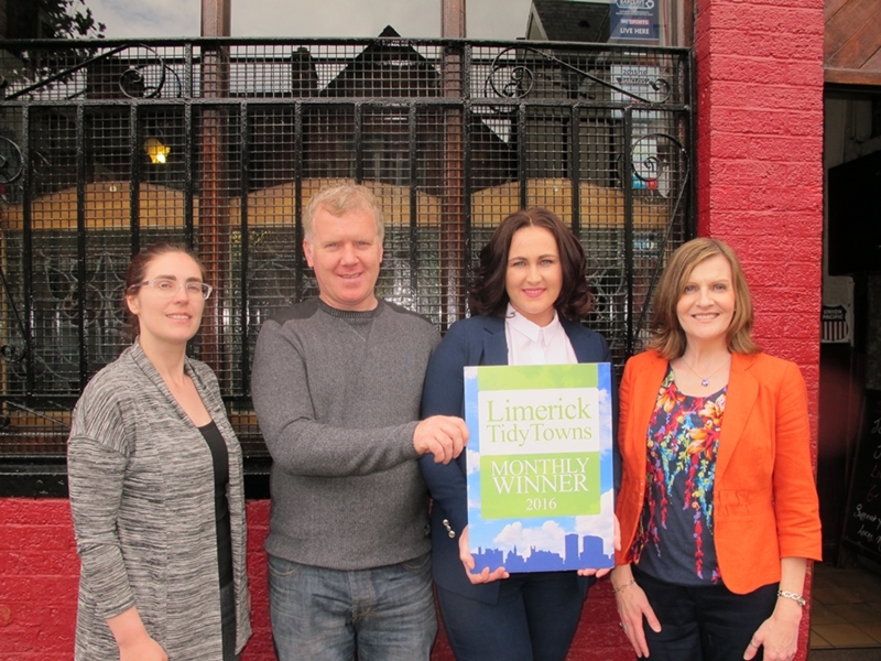 Limerick Tidy Towns Monthly Award May 2016