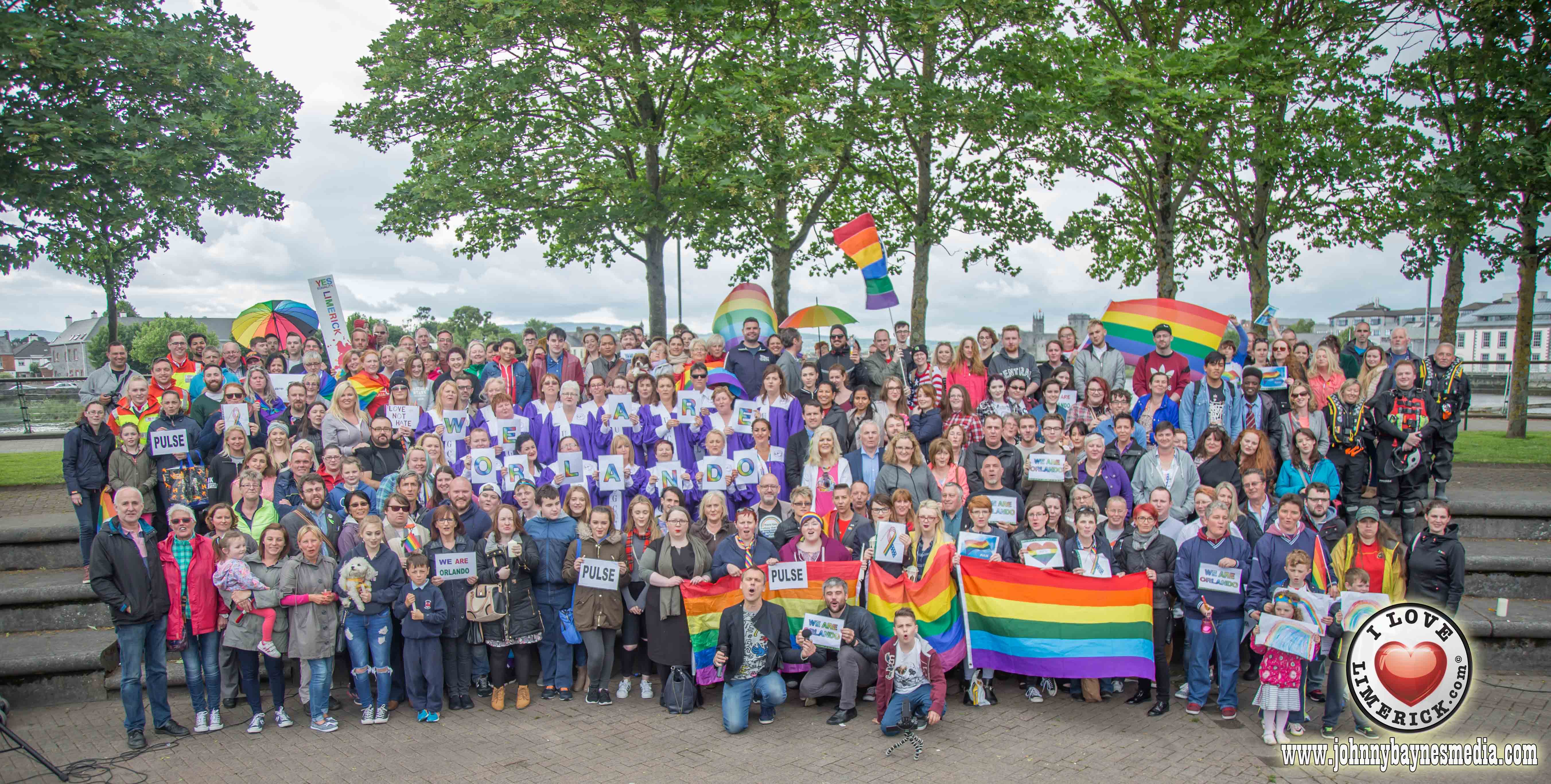 Limerick LGBT Community honour Orlando victims