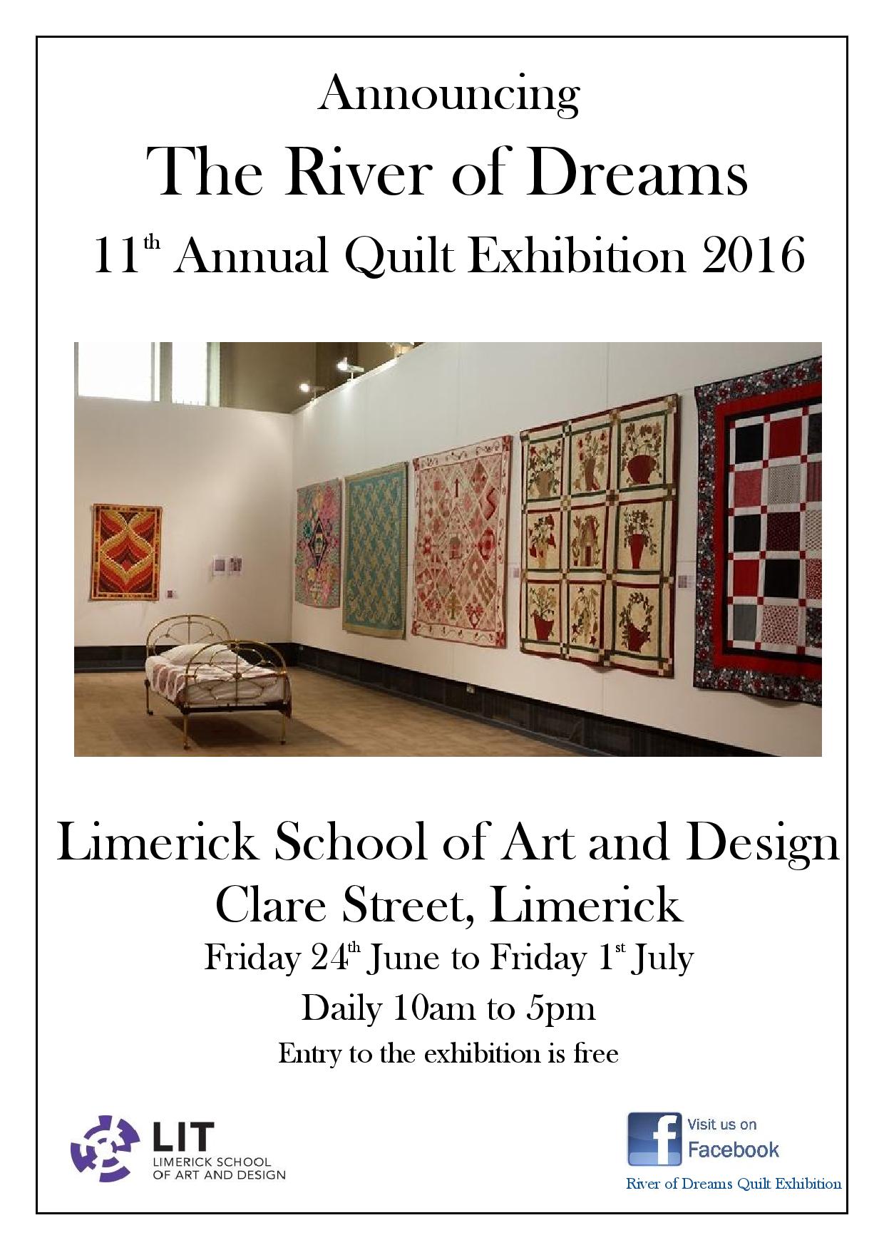 River of Dreams quilt exhibition 2016